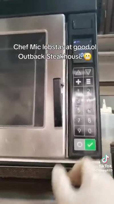 Outback Steakhouse microwaves their lobsters.