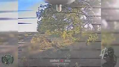 Russian FPV drone strike on Ukrainian quad bike with trailer reportedly in the Kharkiv direction  (September 19, 2025) Sudoplatov footage.