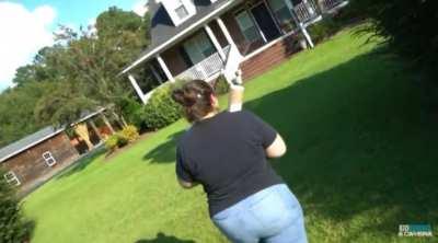 Hate to see her go but love to watch her leave.