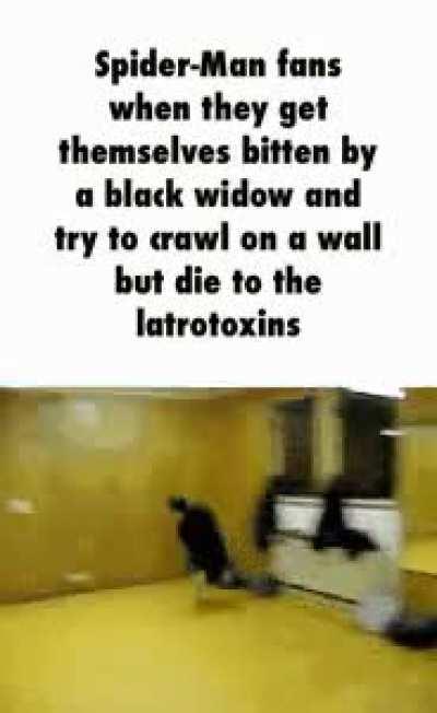 Shoot webs from you ass