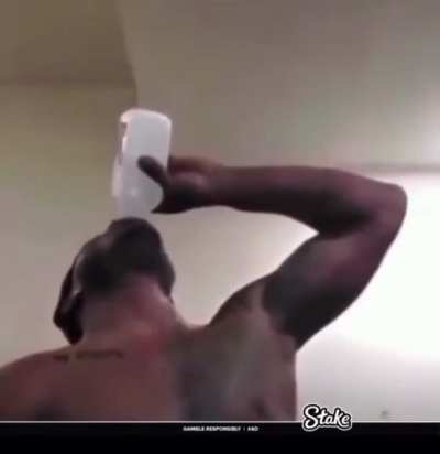 Crazy dude live streams himself drinking rubbing alcohol.