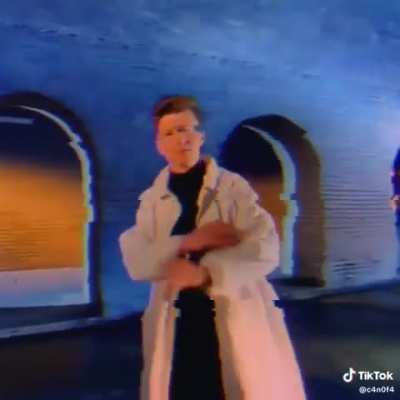 My first rickroll :<