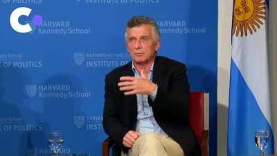 Macri en Harvard: "Si Milei gana, espero que nuestra coalici&oacute;n apoye cualquier reforma razonable"