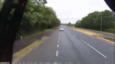 cutting in front of a truck WCGW
