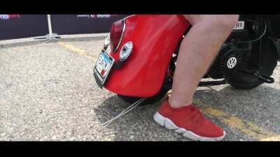 Here is a heck of a mini bike mod from our friend Mike Blackburn!