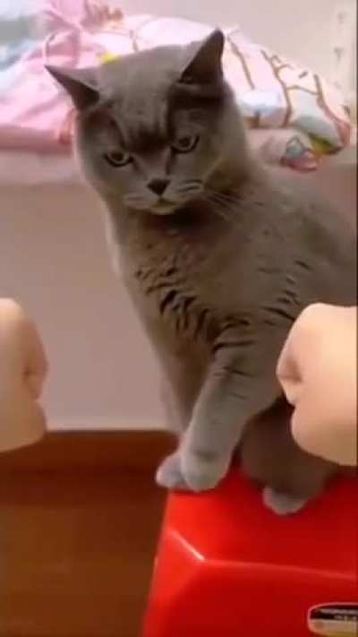 I feel intimidated by his look