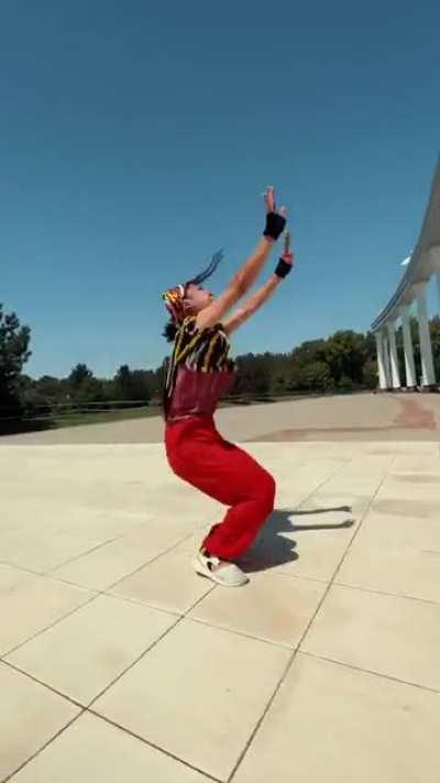 How many flips can you count?