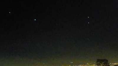 Shining Ones over Sao Paulo, Brazil, on 1/1/2023