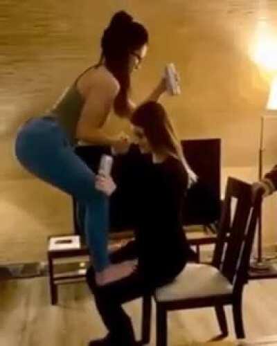 HMC while I levitate with someone on me