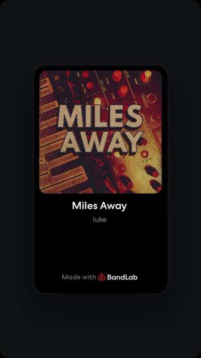 Another attempt of a track