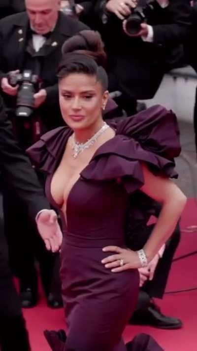 Salma attending the 2023 Cannes Film Festival