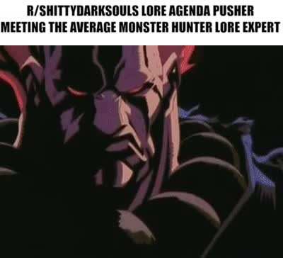 You don't even how fuckin crazy the lore discourse gets 