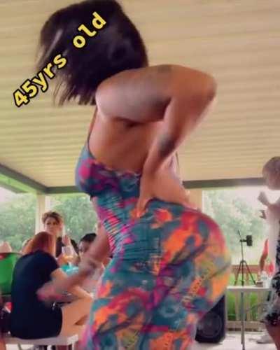 They do say that 'black don't crack..'