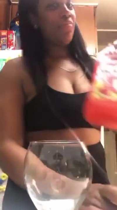 trying to do challenges for likes