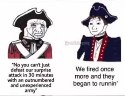 In 1814 we took a little trip.