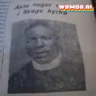 EN ÄKTA NEGER HAR TALAT