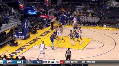 [Highlight] Josh Giddey does his best Steve Nash impersonation to find Jeremiah Robinson-Earl for the easy basket