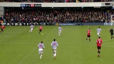 On this day 10 years ago Michael Carrick scored this great solo goal to seal an away win vs. QPR in the Premier League (Dec 18 2011)