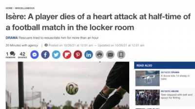 These are just rare events totally unrelated to the vax. They happen all the time to athletes.