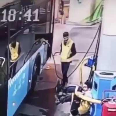 Ok, he literally died inside