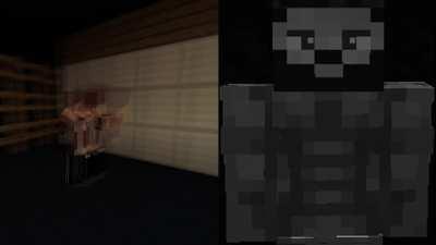 Average Fan vs. Average Enjoyer en Minecraft