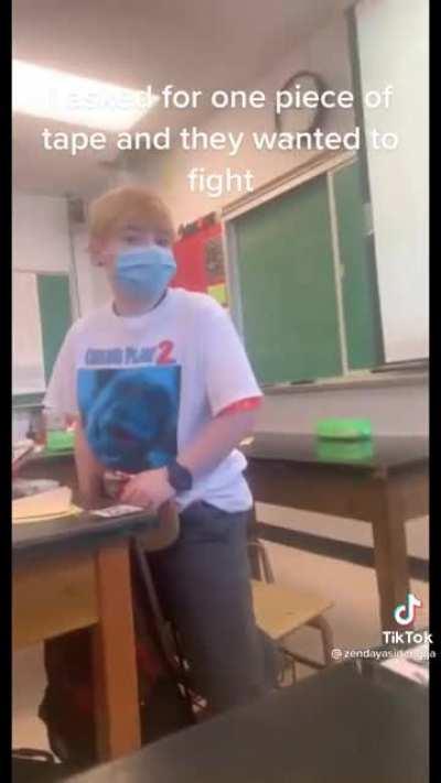 One important piece of tape