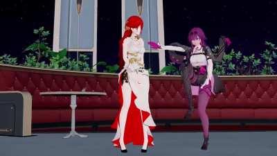 Kafka's Mating Dance. By:(@LesbeCatgirls)