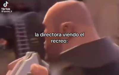 El recreo de mi colegio no estan caotico