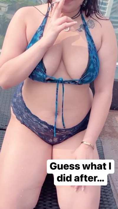 Guess what I did after this..