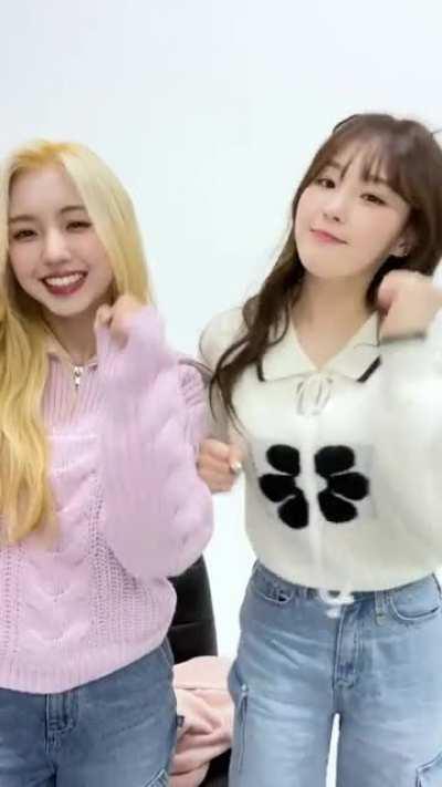 [221212] Yeseo & Chaehyun TikTok update: 🫶