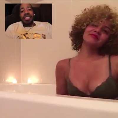 HMC While I seductively set my wig ablaze