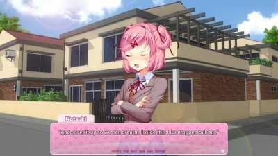 Natsuki tells you to commit suicide.