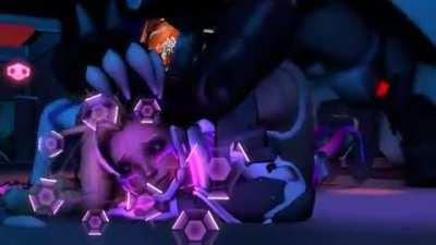 Sombra Hacks Reaper To Fuck Her Brains Out