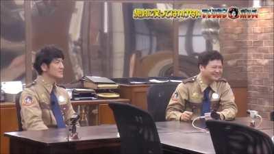 Hosei's (月亭 方正) funny moments on Gaki