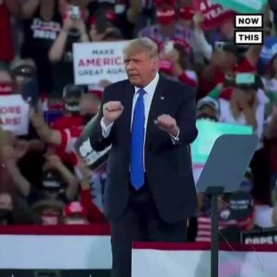Donald trump dancing to Iranian music the same way I do