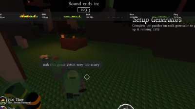 was just chilling yesterday and someone used the yourself skin and made their avatar a job application 😭😭