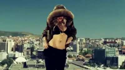 Rita in her Shine Ya Light music video, 2012