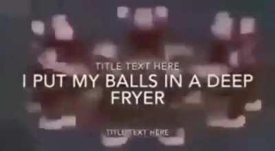 Fried testicles 😳