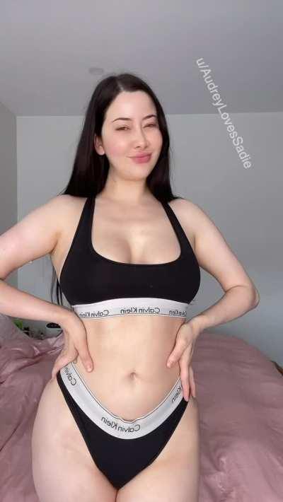 Baggy tee > underwear > birthday suit