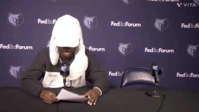 [Highlight] Jaren Jackson Jr. after the win: "I feel like a Hokage"