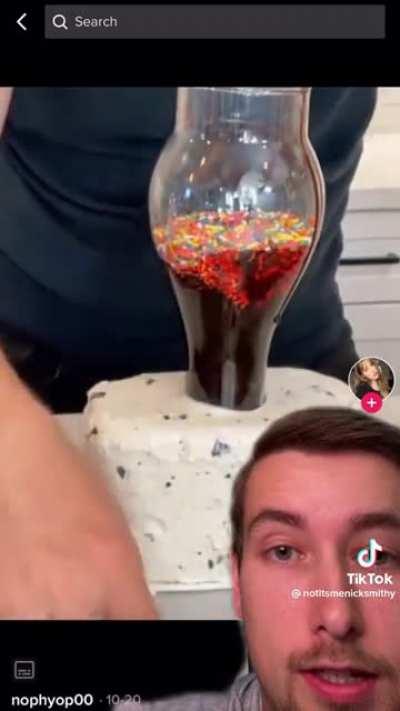 JUST LIFT IT ALREADY WE WANT TO SEE WHAT IT LOOKS LIKE OKAY?