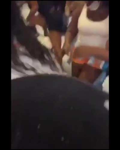 The Actual airport brawl. Fist tornado, boyfriend shields, luggage abuse. This video has it all.