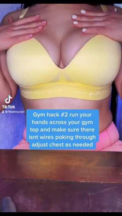 Fitlatinaclari 💕 another helpful Gym hack 💕