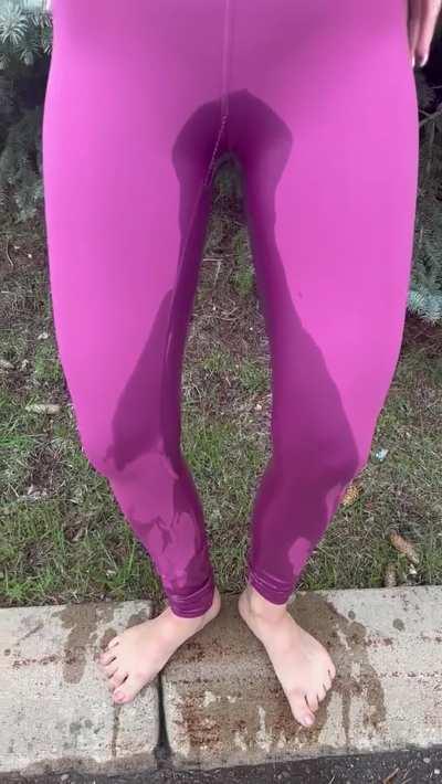 Lilly Vig is at it again! This daring amateur just dropped a jaw-dropping outdoor peeing clip that has the internet buzzing. You won't want to miss this! In the thrilling footage, Lilly takes a bold risk and lets loose