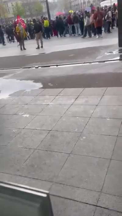 Man sets up cups where people piss so he can drink it