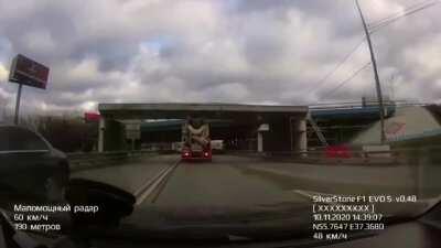 Bridge collapses after hit by lorry unknown year.