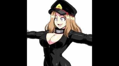 Camie flashing and teasing (Lewdamone)