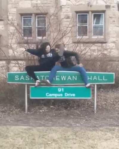 HMC while they try to sit