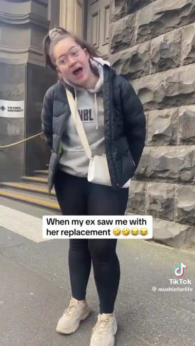 Seeing your ex in public