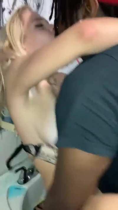 Ur sis asking ur bully to choke her while u r filming them fucking..